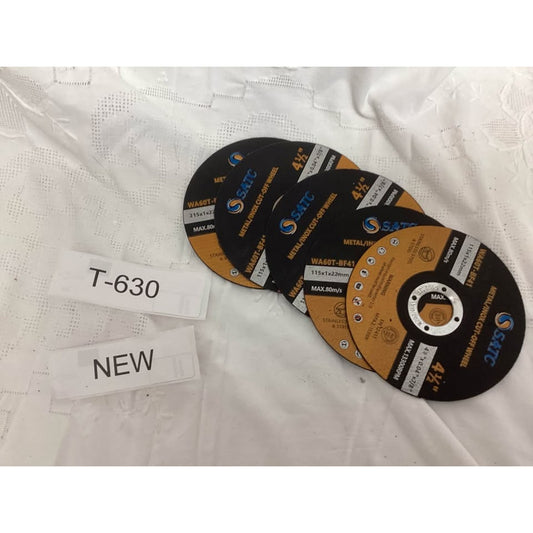 SATC 4.5 Inch Metal/Inox Cut-Off Wheels T-630
