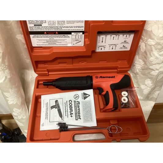 Ramset COBRA+ Powder Actuated Tool Kit with Case and Y111-175150 T-270