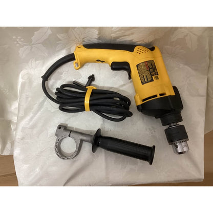 DeWalt Corded  7.8 amp reversible hammer Drill with Handle and Chuck Key. T-554