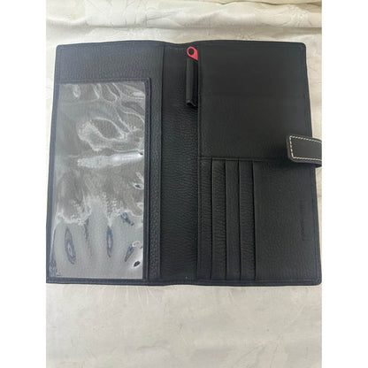 Pre-loved Dooney & Bourke Black Leather  Wallet. B-309