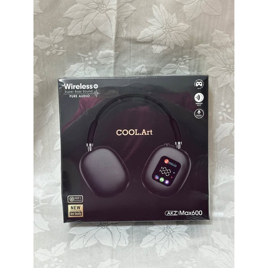 AKZ Max600 Wireless Headset Super Bass Sound Pure Audio
