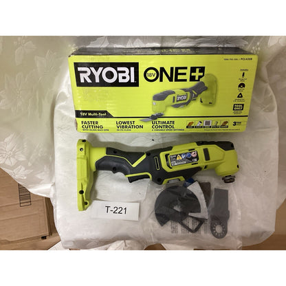Ryobi PCL430B 18V Li-Ion Oscillating Tool, Green/Black, Variable Speed T-221