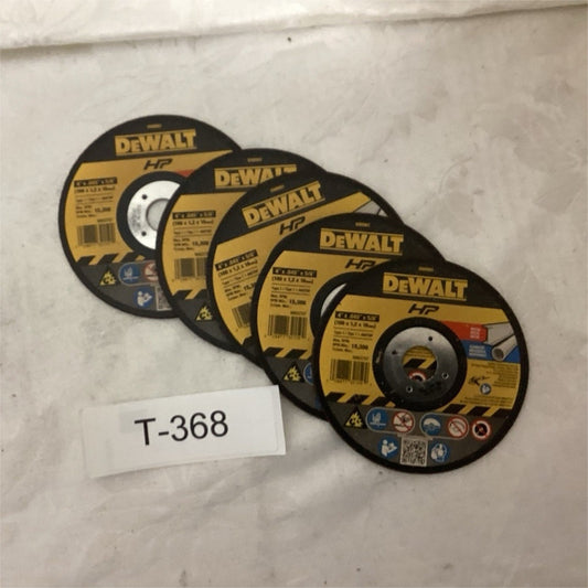 DEWALT DW8954 Type 1 Metal Cut-Off Wheels 4-1/2in x .045in 7/8in 60G T368