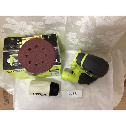 Ryobi PCL406B Orbital Sander 18V Battery Green Black 5in MPN PCL406B T-216