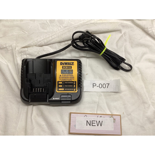 DEWALT DCB112 Battery Charger - Black