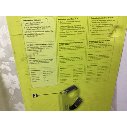RYOBI ONE 18V Cordless Airstrike 23-Gauge Pin Nailer OPEN BOX BRANDNEW T-414