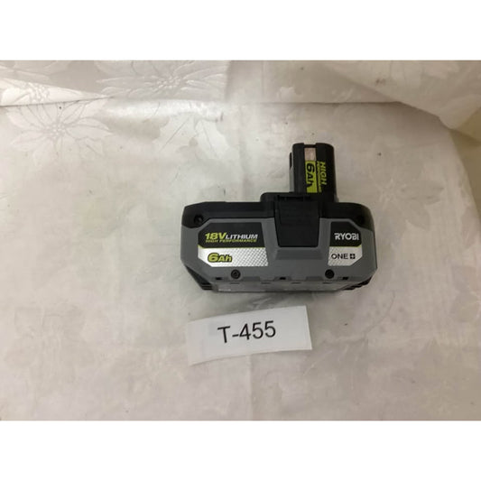New Ryobi 18V Lithium High Performance 6Ah ONE+ Battery. T-455