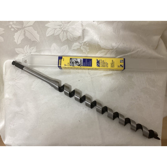 IRWIN 1 in Auger Drill Bit 17 in Woodworking Tool 3043013 Model 1" x 17" T-181