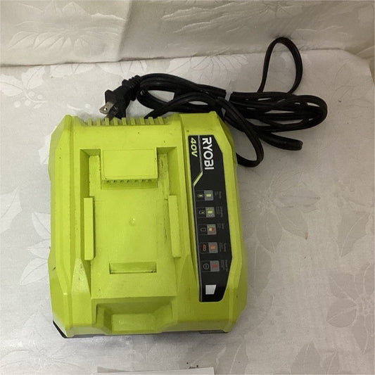 Ryobi 40V Green Corded Power Tool Battery Charger, Charges rapid charger T-272
