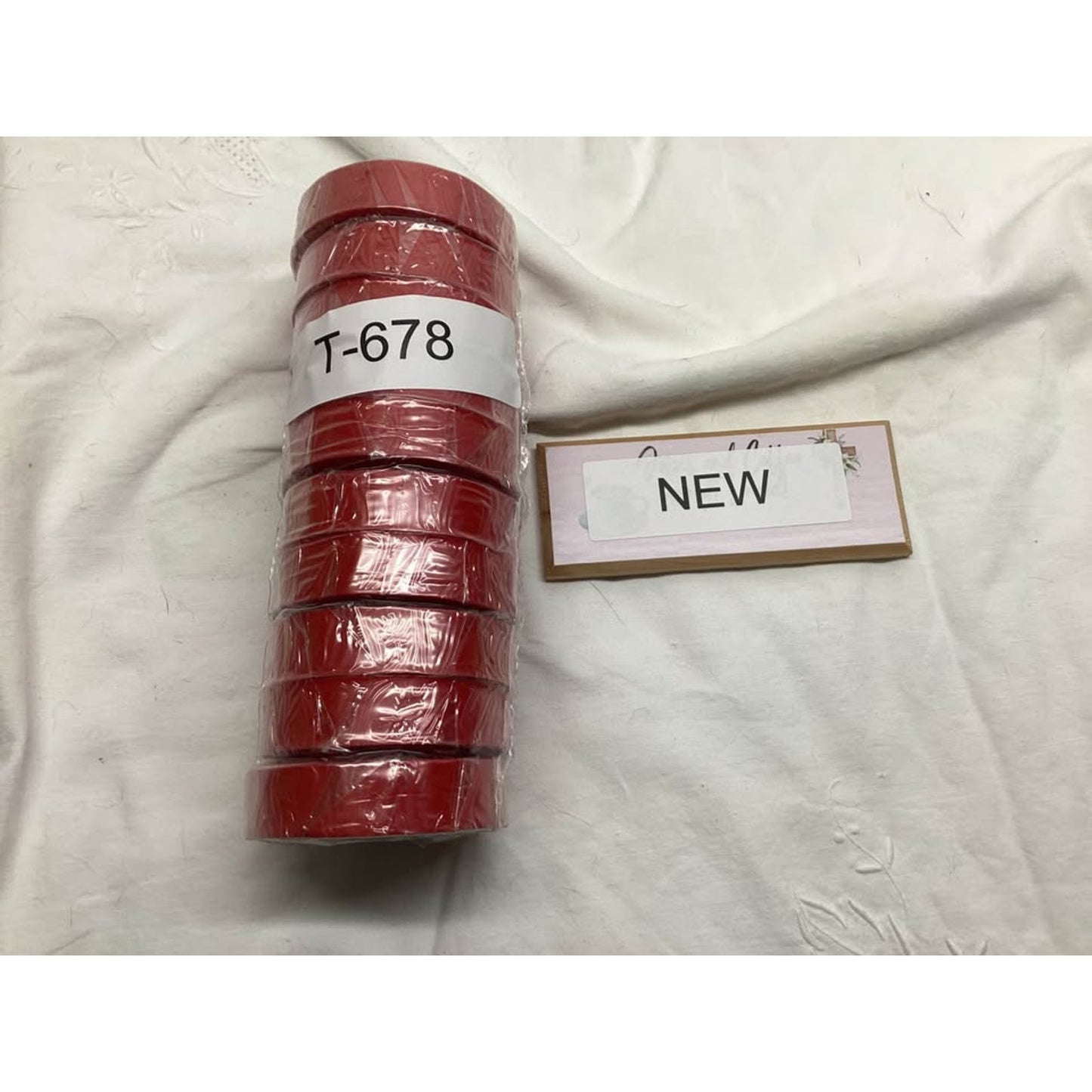 Red Electrical Tape T-678, 10-Pack Merco