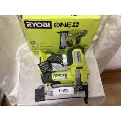 RYOBI 18V ONE+ 18GA Narrow Crown Stapler AirStrike T402