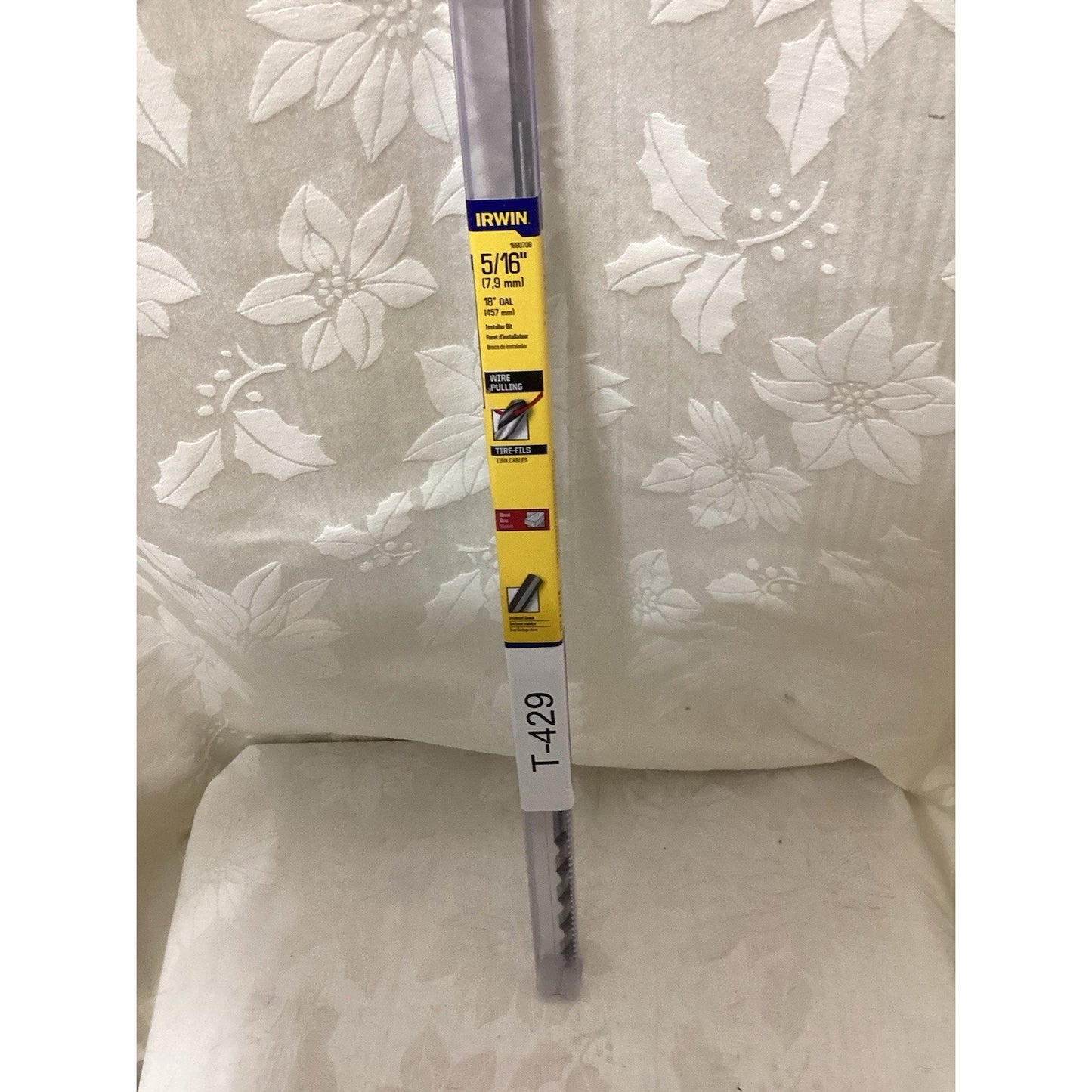Irwin - 5/16 18”Inch Installer Power Drill Bit - Wire Wood, 1890708 T-429
