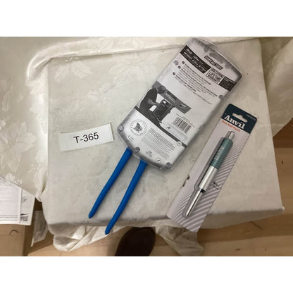 New Channel Lock Pliers & Anvil Nail Punch T-365