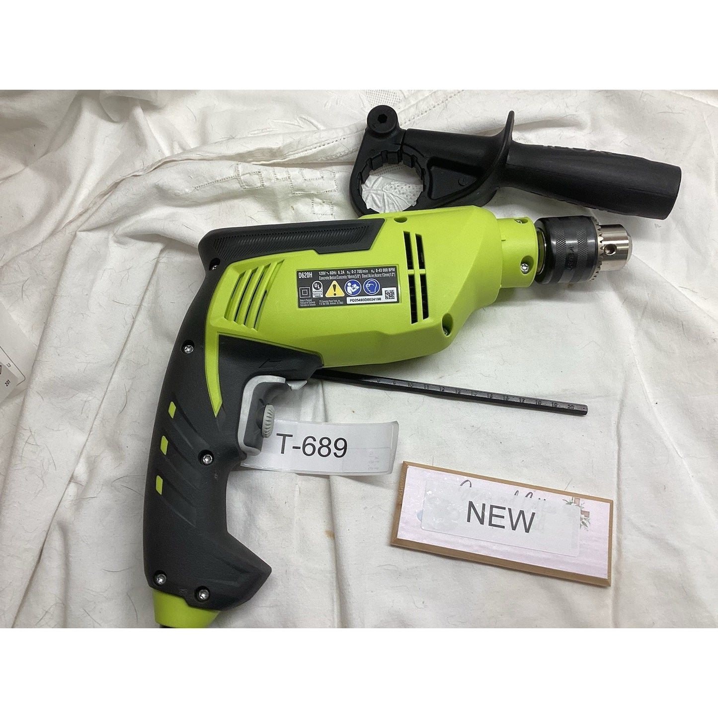 Ryobi D620H 5/8 In Hammer Drill T-689