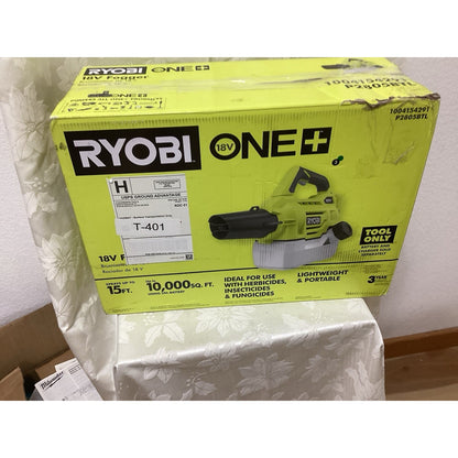 Ryobi ONE+ 18V Cordless Fogger/ Mister Tool Only Model P2805BTL T-401