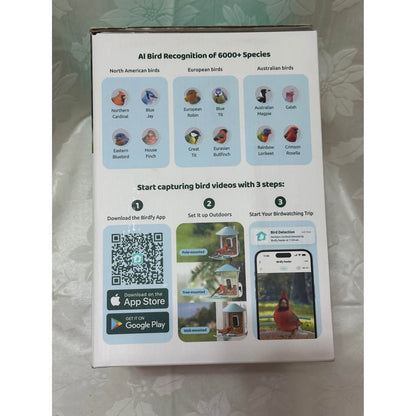 Birdfy Smart Bird Feeder Camera