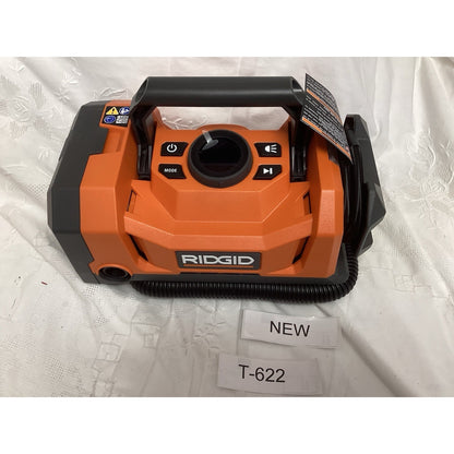 Ridgid 18V Hybrid Dual Function Cordless Inflator Model R86051B * T-622