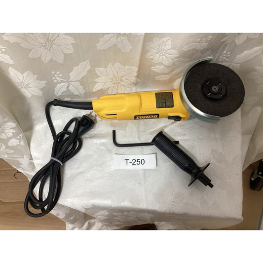 DEWALT Corded Electric Angle Grinder Rotary/Circular w/ Side Handle T-250