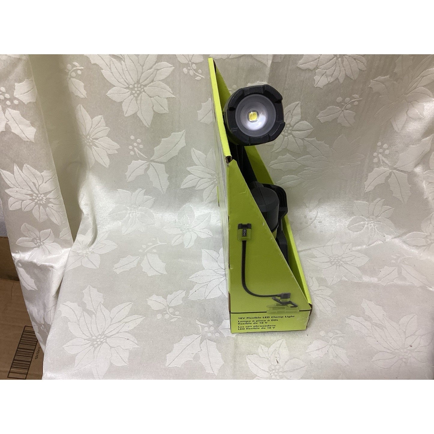 RYOBI ONE+ PCL665B 18V Cordless Flexible LED Clamp Light Green/Black
