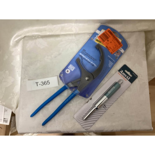 New Channel Lock Pliers & Anvil Nail Punch T-365