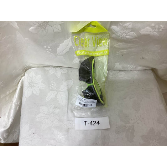 Clear View Elite Protective Eyewear Safety Glasses Anti-Fog T-424